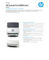 HP ScanJet Pro N4000 snw1 Sheet-feed Scanner