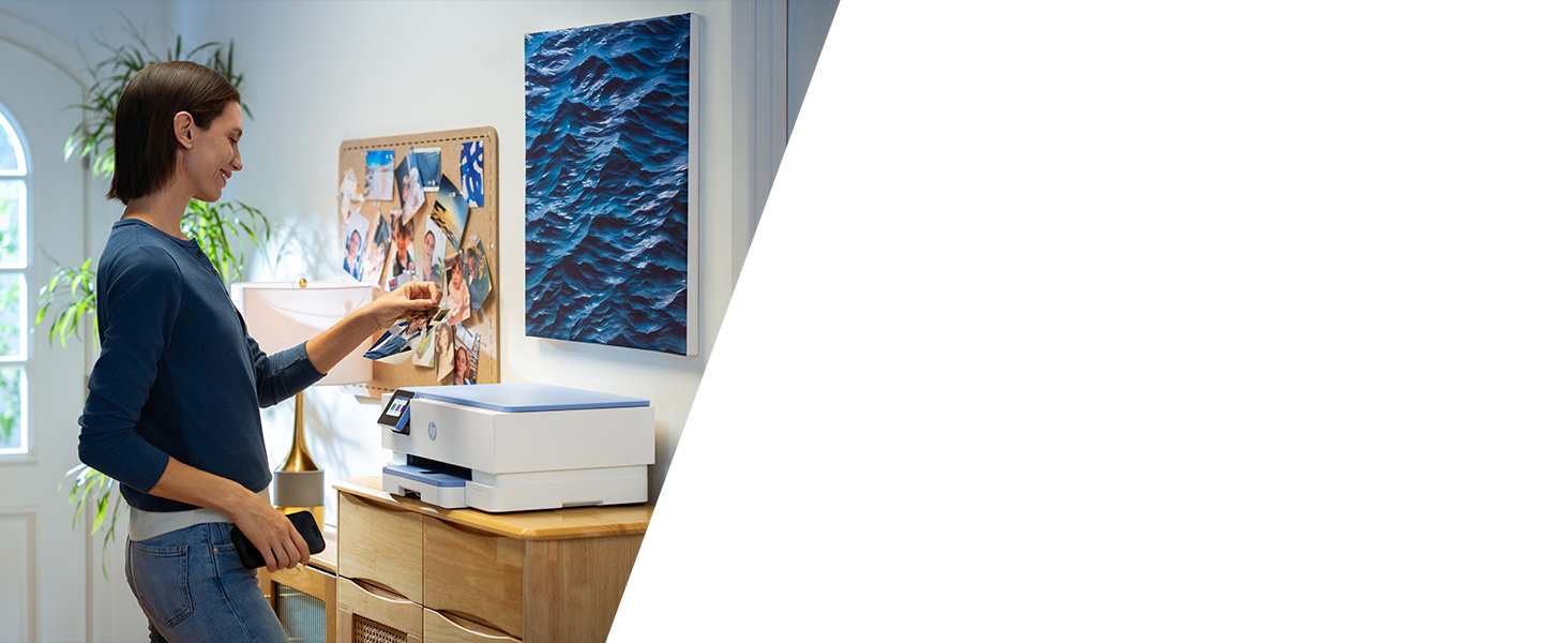 Trådløs all-in-one-fotoprinter med dupleksfunktion