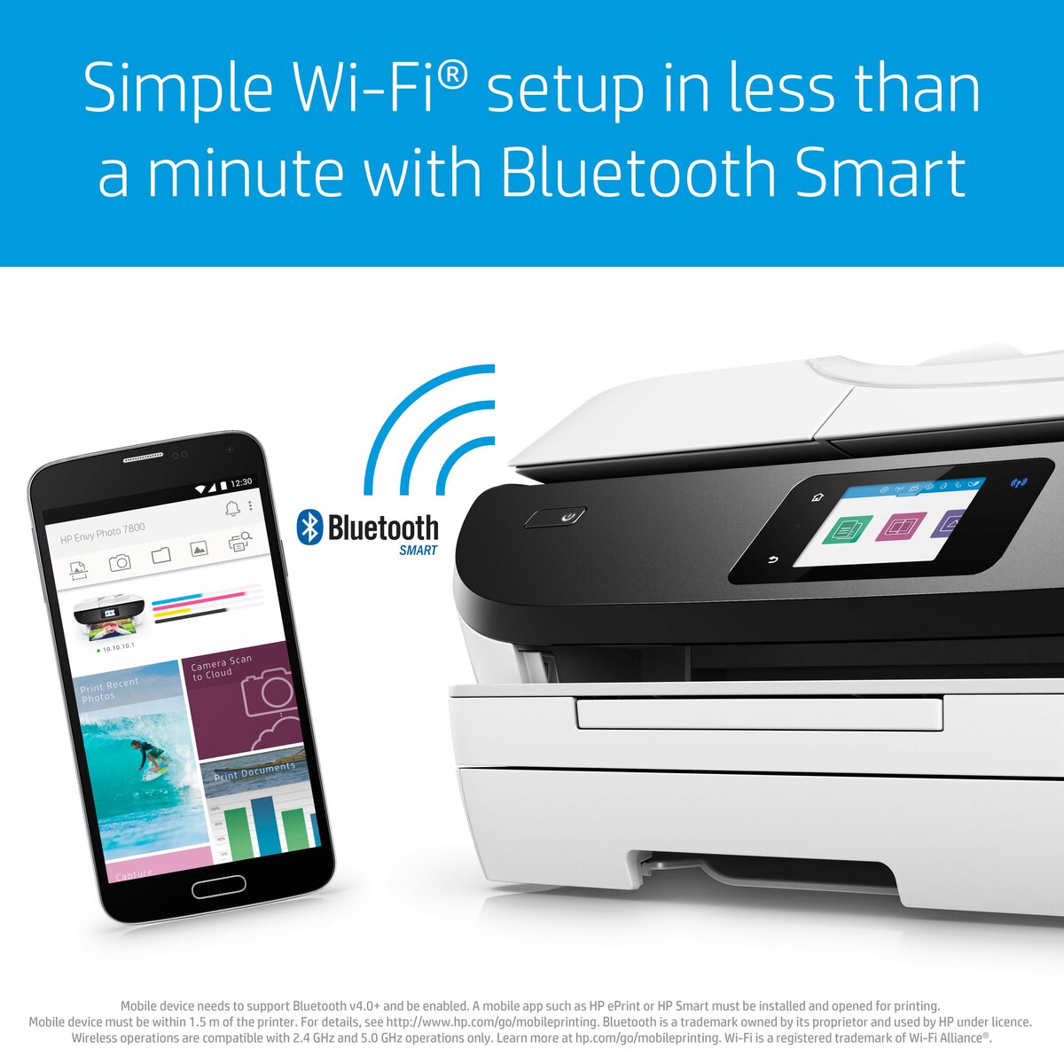 slide 1 of 20, show larger image, hp envy photo 7830 all-in-one printer