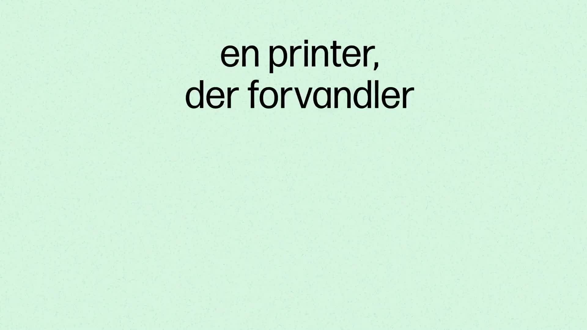 HP Envy 6100 Series Product Video - Danish