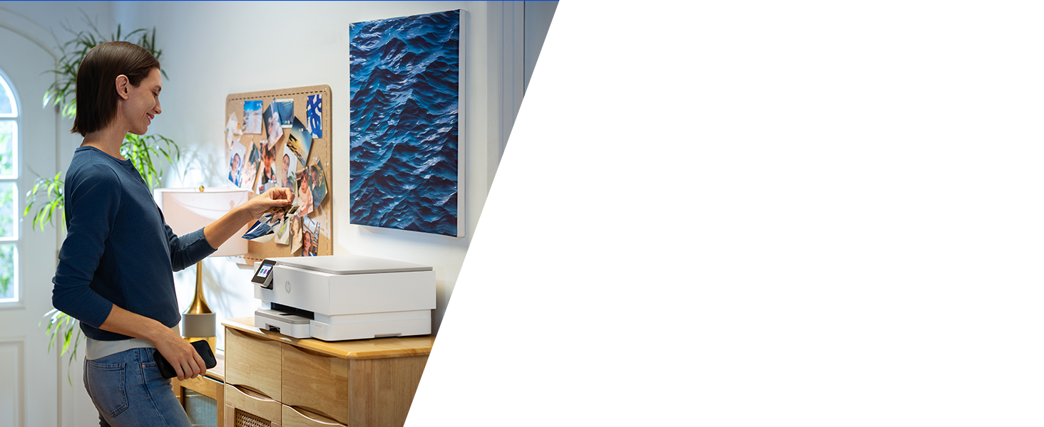 Trådløs all-in-one-fotoprinter med dupleksfunktion