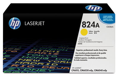 HP 824A LaserJet Image-tromle, gul