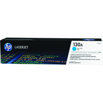 HP 130A Cyan Original LaserJet Toner Cartridge