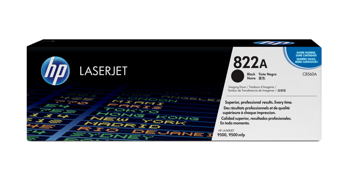 folie 1 von 1, vergrößern, hp 822a black laserjet imaging drum