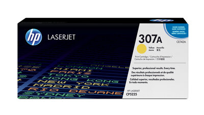 HP 307A toner LaserJet jaune authentique