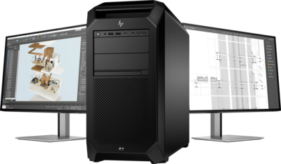 HP Z8 Fury G5 AI Workstation Desktop Computer; Intel Xeon w5-3435X