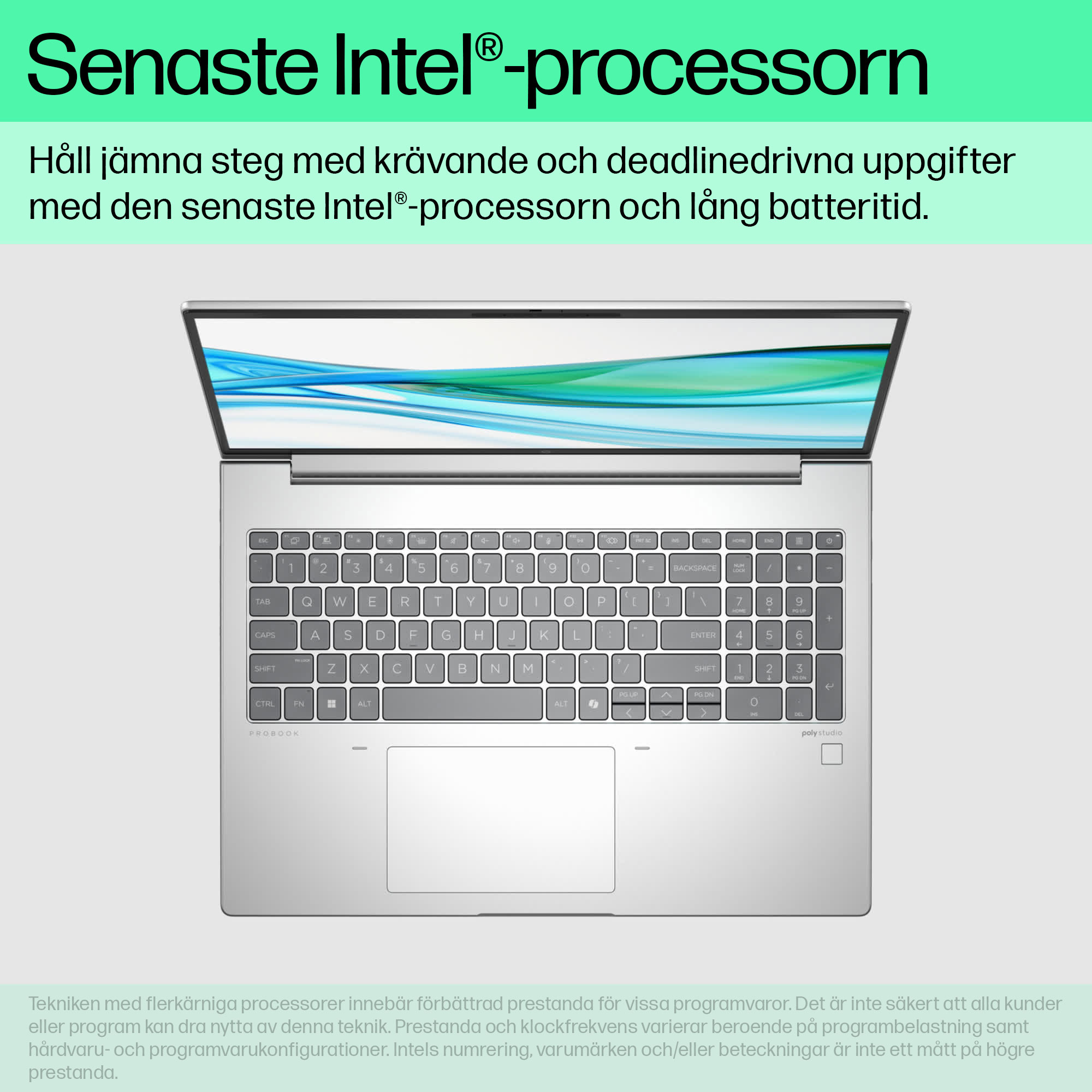 HP ProBook 440/460 G11 Notebook PC (Intel) ATF-KSP2 - Swedish sv_SE