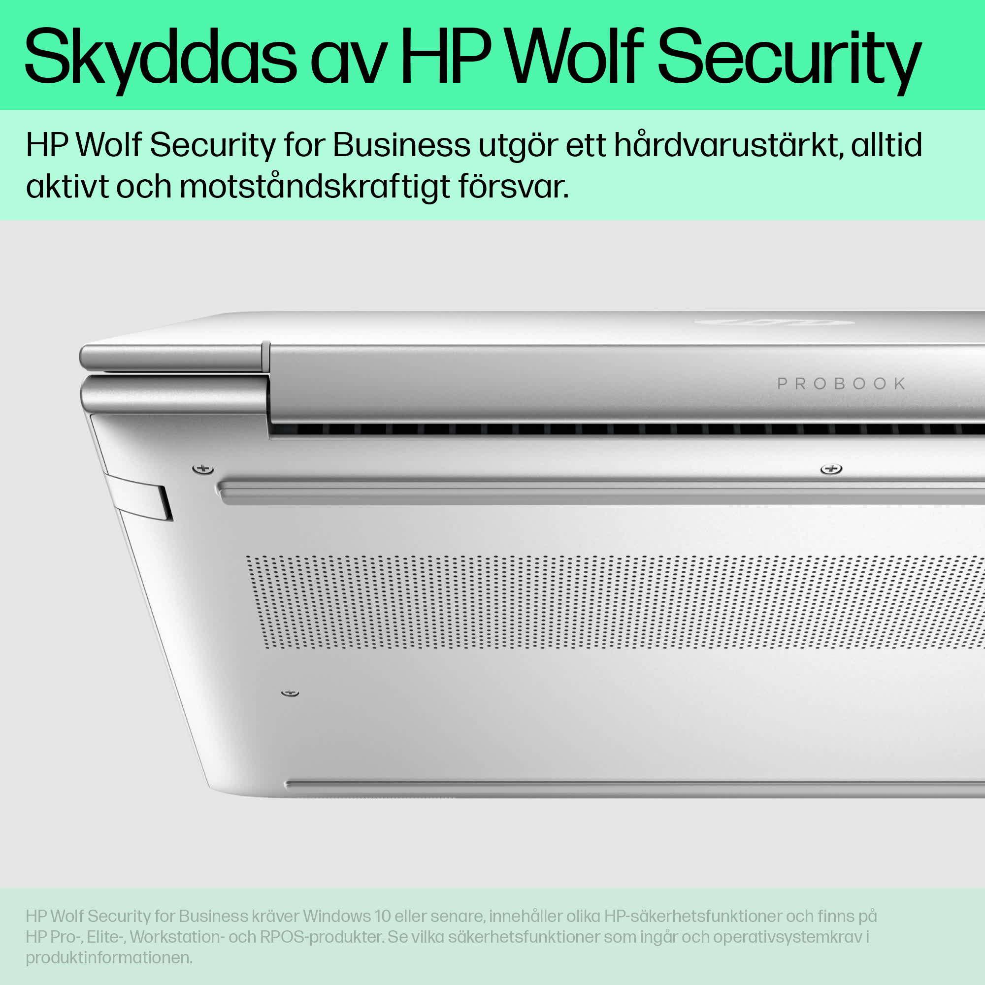 HP ProBook 440/460 G11 Notebook PC (Intel) ATF-Feature 3 - Swedish sv_SE
