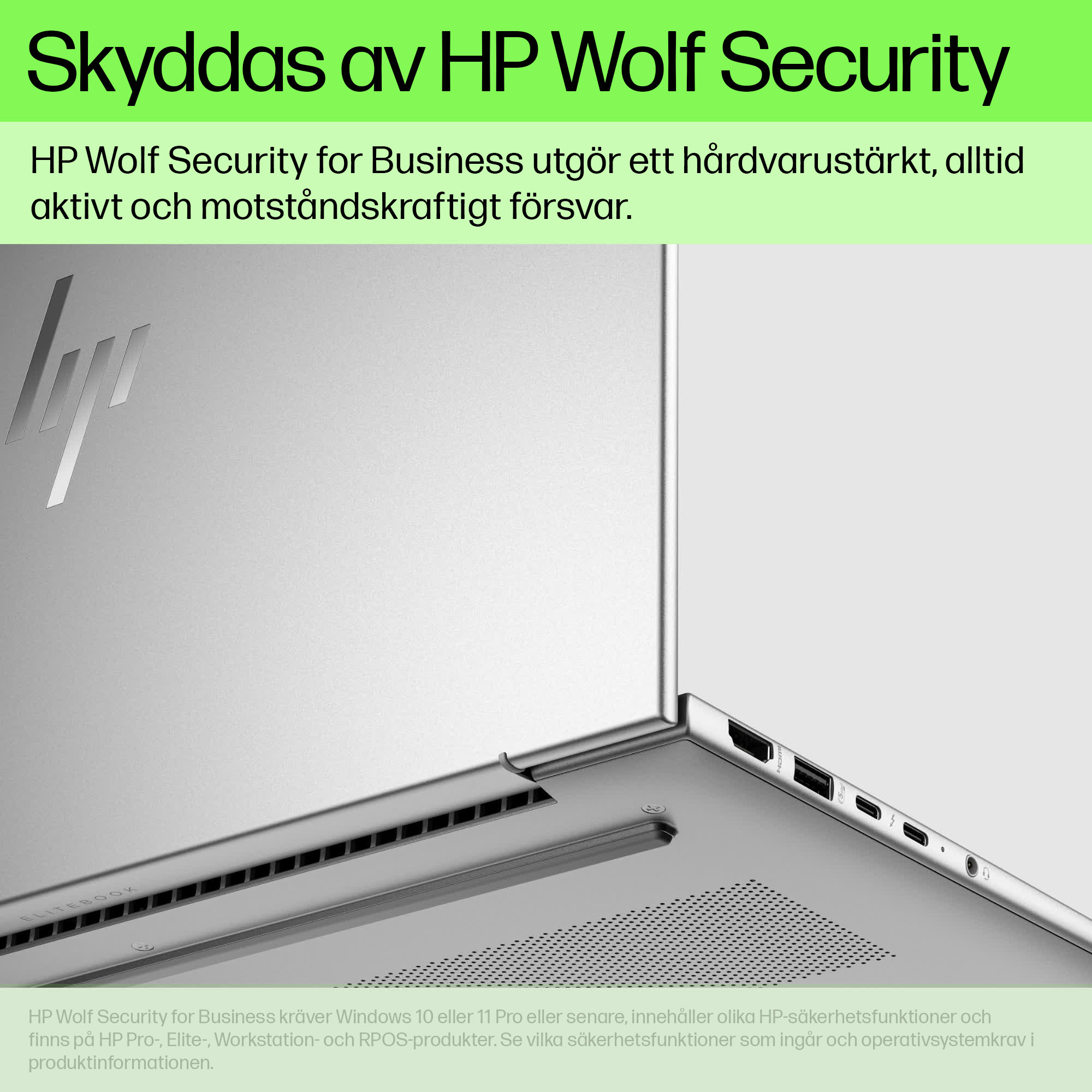 HP EliteBook 630/640/660 G11 Notebook PC (Intel) ATF-KSP2 - Swedish sv_SE