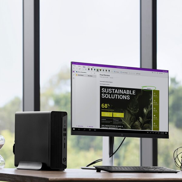 HP EliteDesk 805 G8 - SFF Ryzen 5 Pro 5650G / up to 4.4 GHz