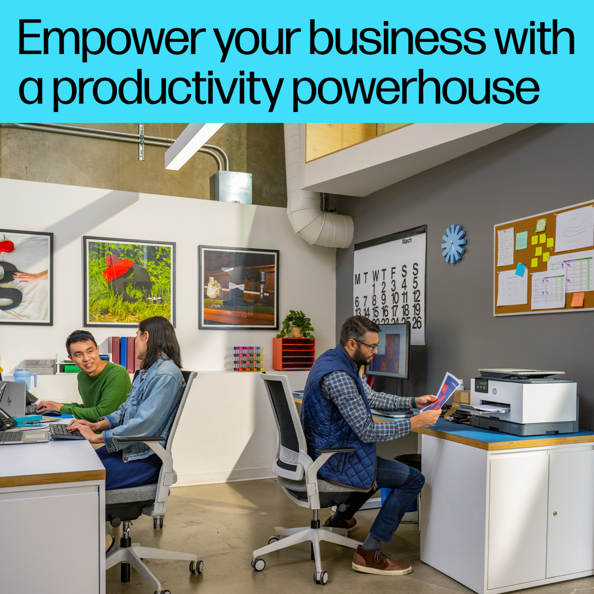 slide 1 of 20, show larger image, hp officejet pro 9130b all-in-one printer