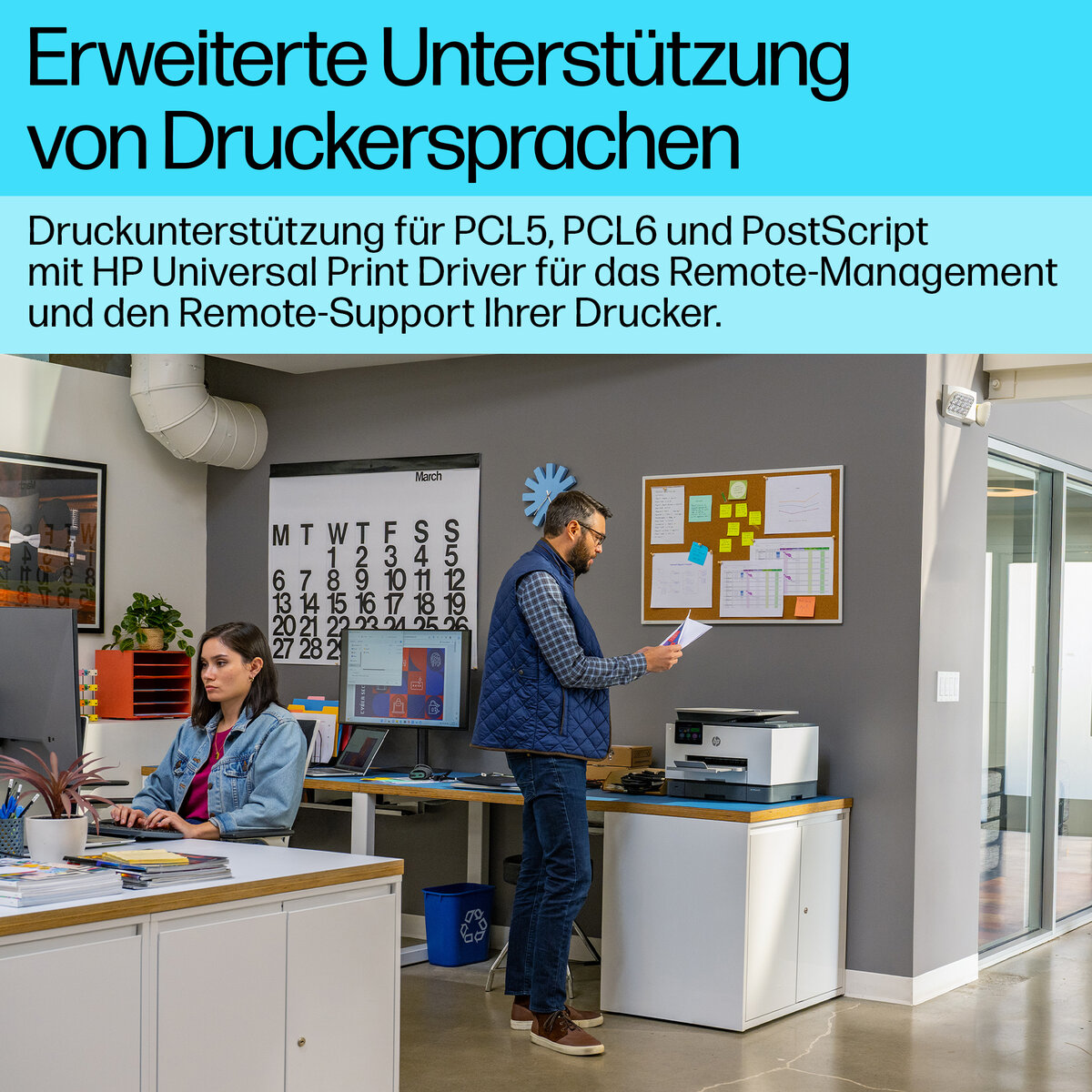 folie 11 von 17, vergrößern, hp officejet pro 9130b all-in-one drucker
