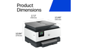 slide 6 of 20, zoom in, hp officejet pro 9128 all-in-one printer