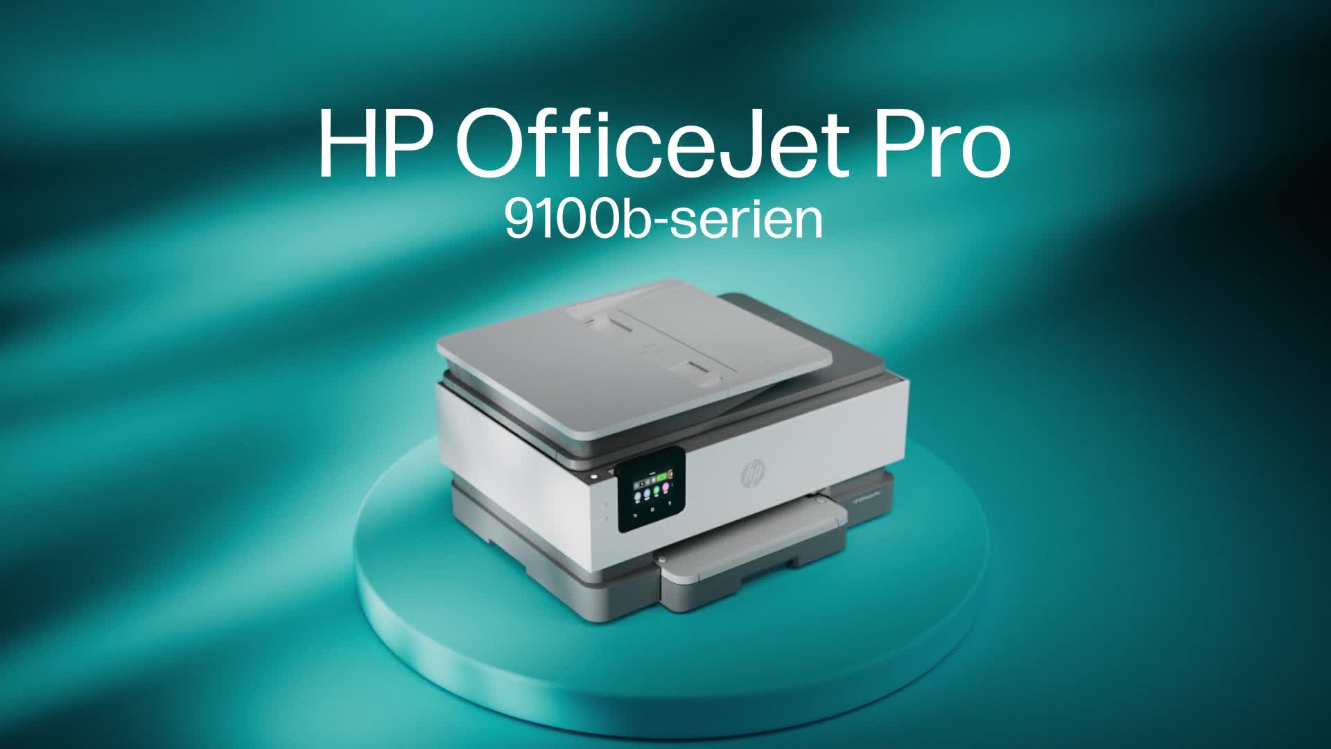 HP OfficeJet Pro 9100b Printer Series Product Video DM - Danish