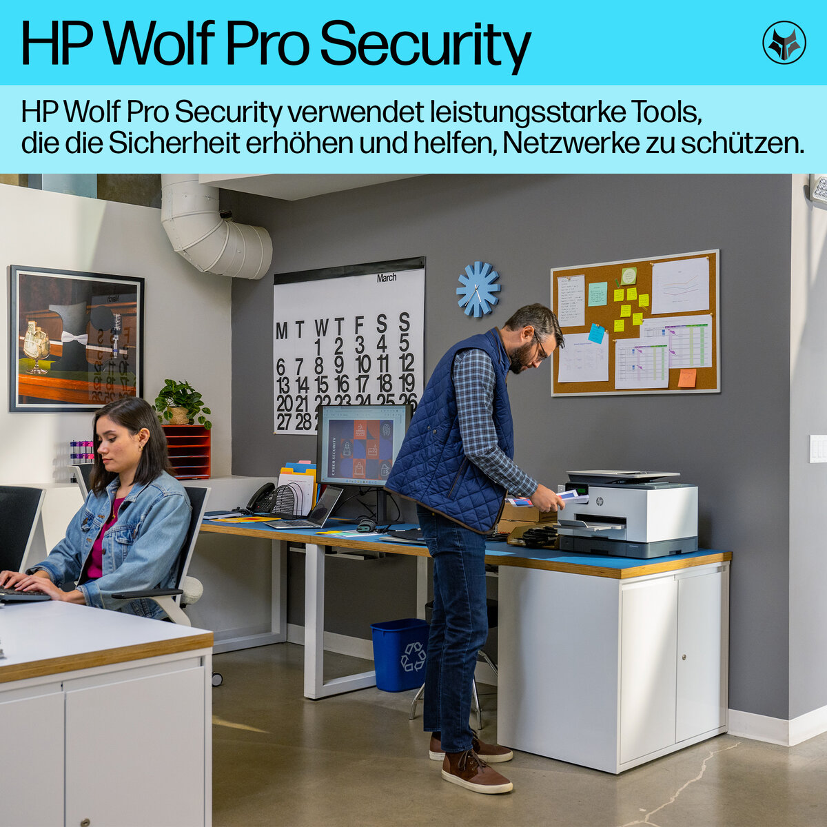 folie 9 von 17, vergrößern, hp officejet pro 9130b all-in-one drucker