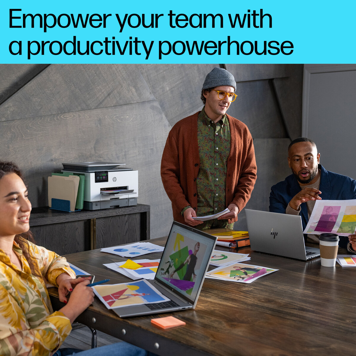 slide 1 of 20, show larger image, hp officejet pro 9135e all-in-one printer