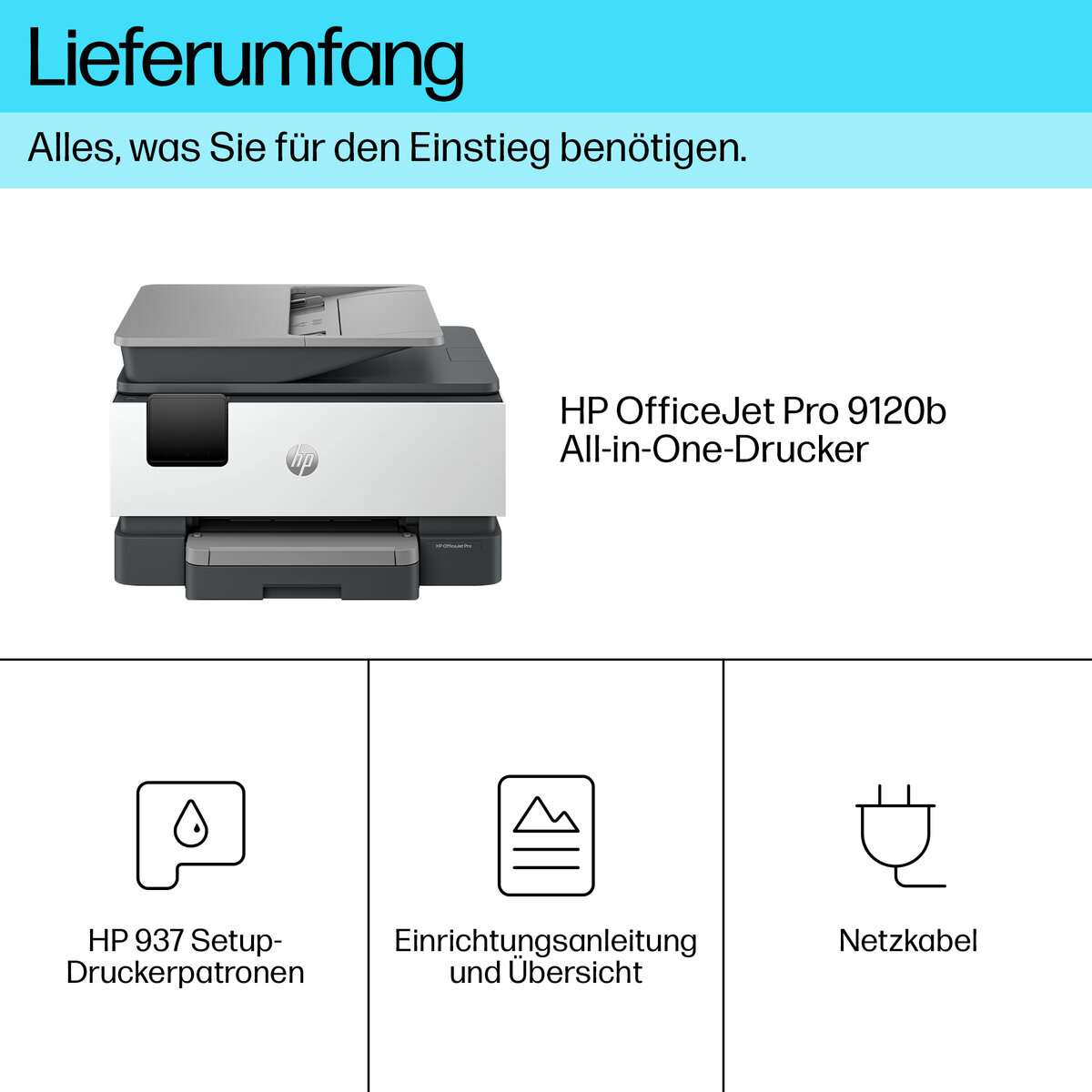 folie 4 von 20, vergrößern, hp officejet pro 9120b all-in-one-drucker