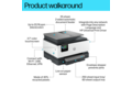 slide 1 of 20, zoom in, hp officejet pro 9120b all-in-one printer