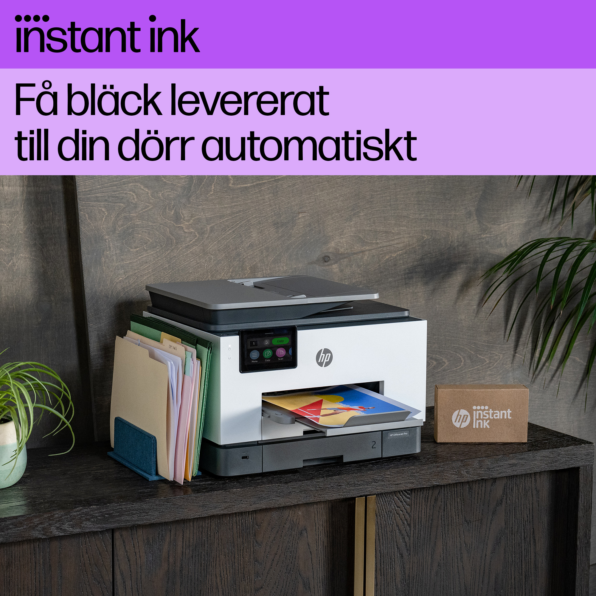 HP OfficeJet 9132e All-in-One Printer (Cement) ATF KSP6-01 - Swedish