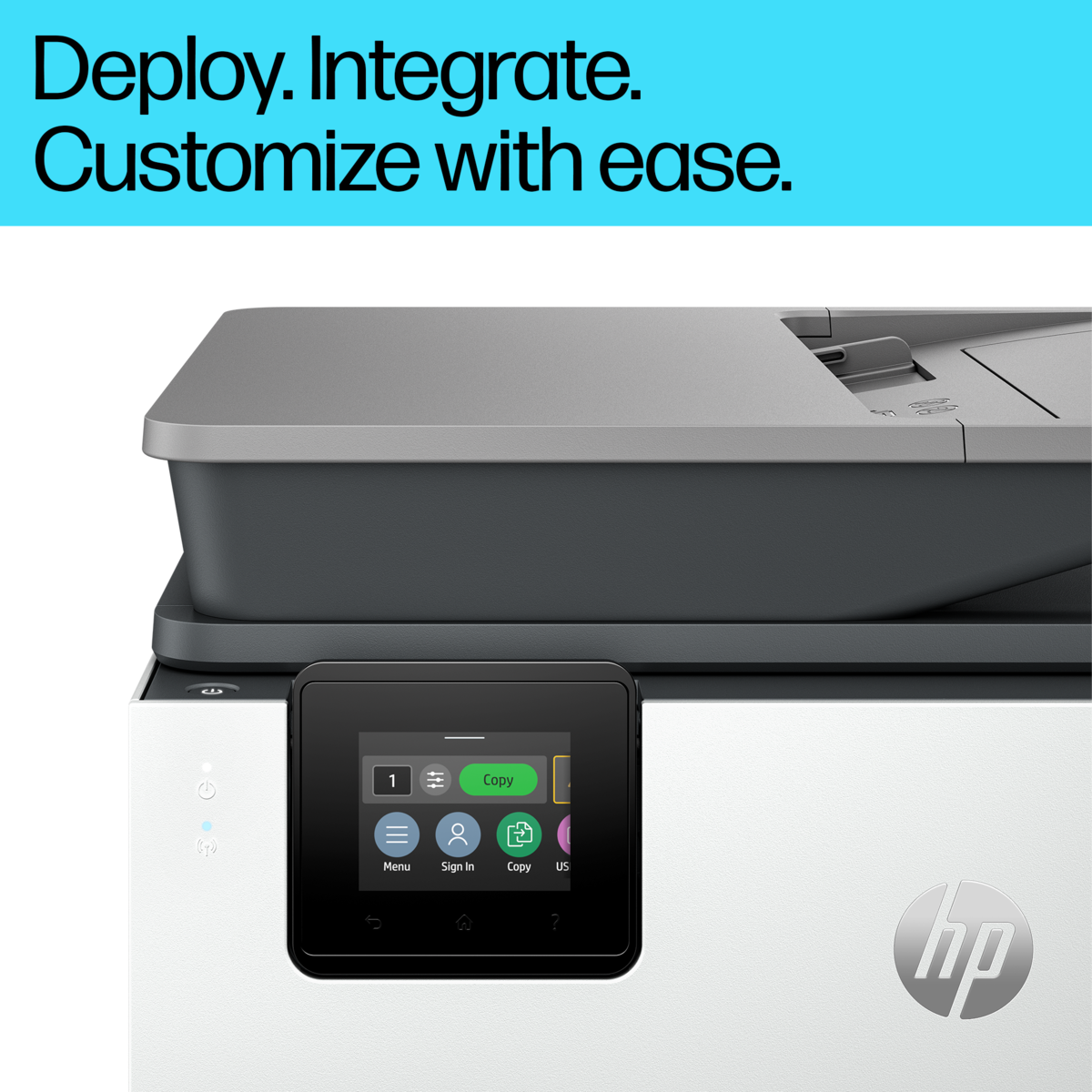 slide 1 of 20, show larger image, hp officejet pro 9120b all-in-one printer