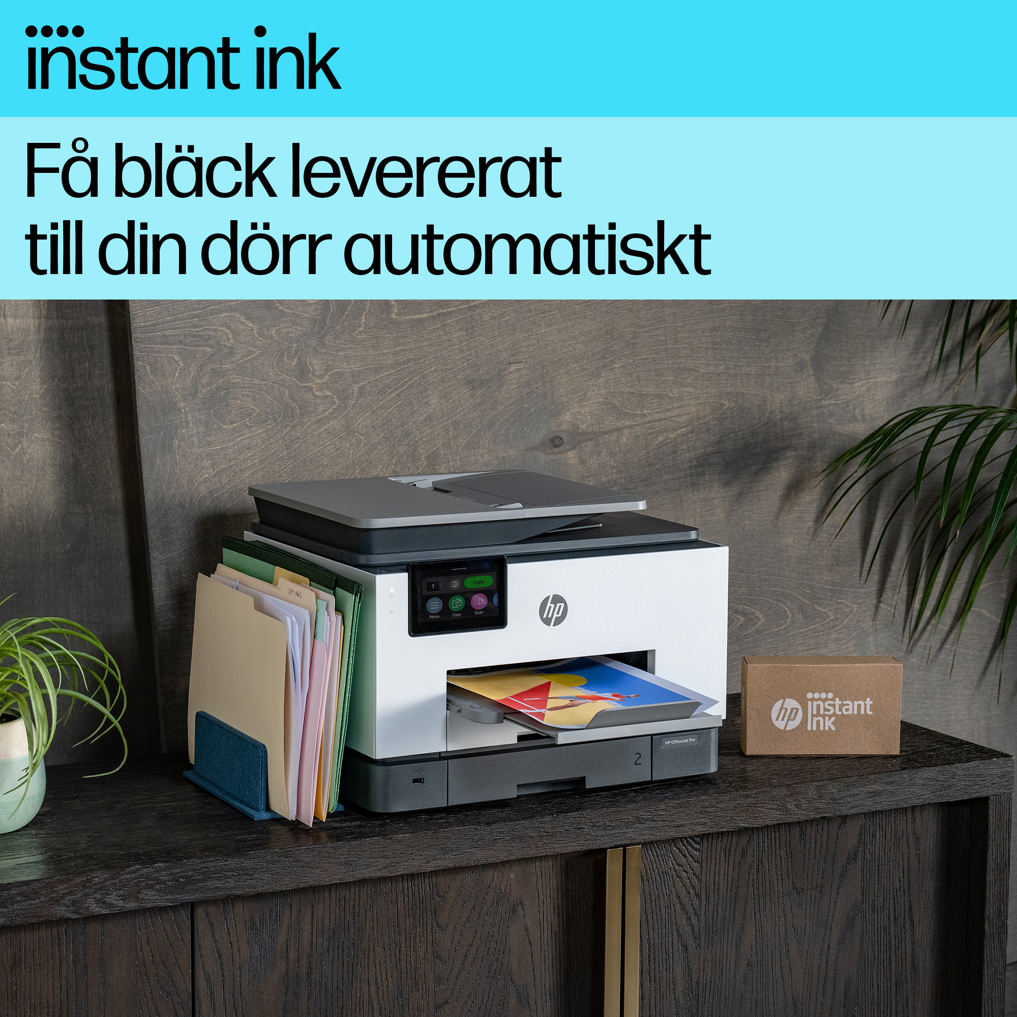 HP OfficeJet 9132e All-in-One Printer (Cement) ATF KSP6-02 - Swedish