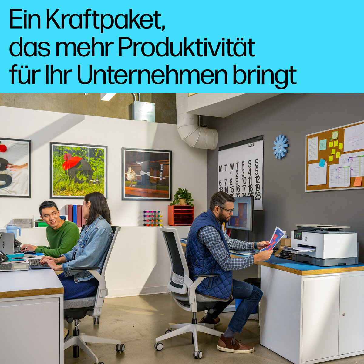 folie 8 von 17, vergrößern, hp officejet pro 9130b all-in-one drucker