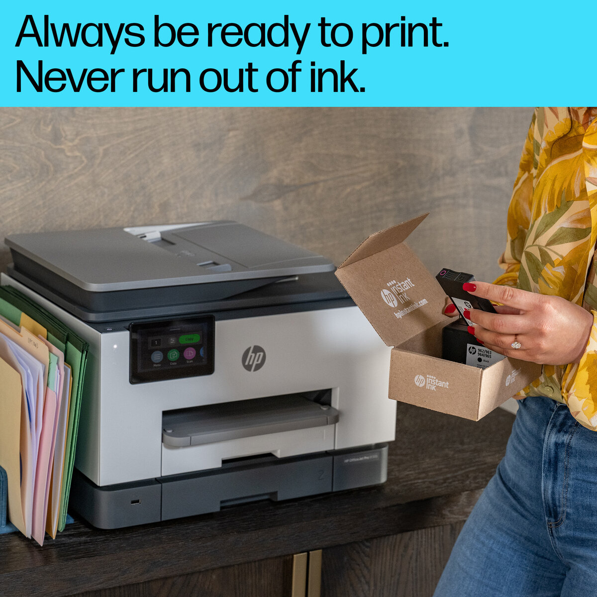 slide 1 of 20, show larger image, hp officejet pro 9135e all-in-one printer