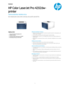 HP Color LaserJet Pro 4202dw Printer