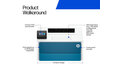 slide 6 of 10, zoom in, hp laserjet pro 4007dn printer