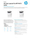 HP Color LaserJet Pro MFP M479 series (Valid for CEE TURKEY UAE & KSA)