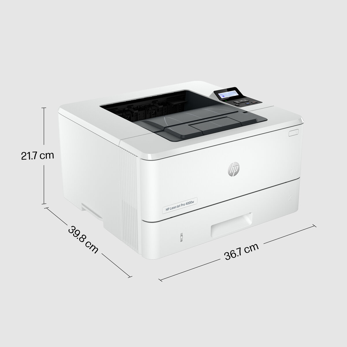 slide 1 of 20, show larger image, hp laserjet pro 4002dw printer