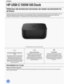 HP USB-C 100W G6 Dock