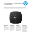 HP Thunderbolt Dock 280W G4 w/Combo Cable