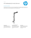 HP Quick Release Monitor Single Arm