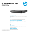 HP Desktop Mini DVD ODD Expansion Module (English)