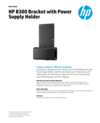 HP B300 Bracket with Power Supply Holder (English)