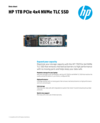 HP 1TB PCIe 4x4 NVMe TLC SSD (English)