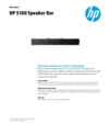 WW ACS - HP S100 Speaker Bar - 11/18 - EN (English)