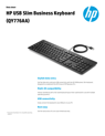 HP USB Slim Business Keyboard (English)