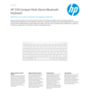 HP 350 Compact Multi-Device Bluetooth Keyboard