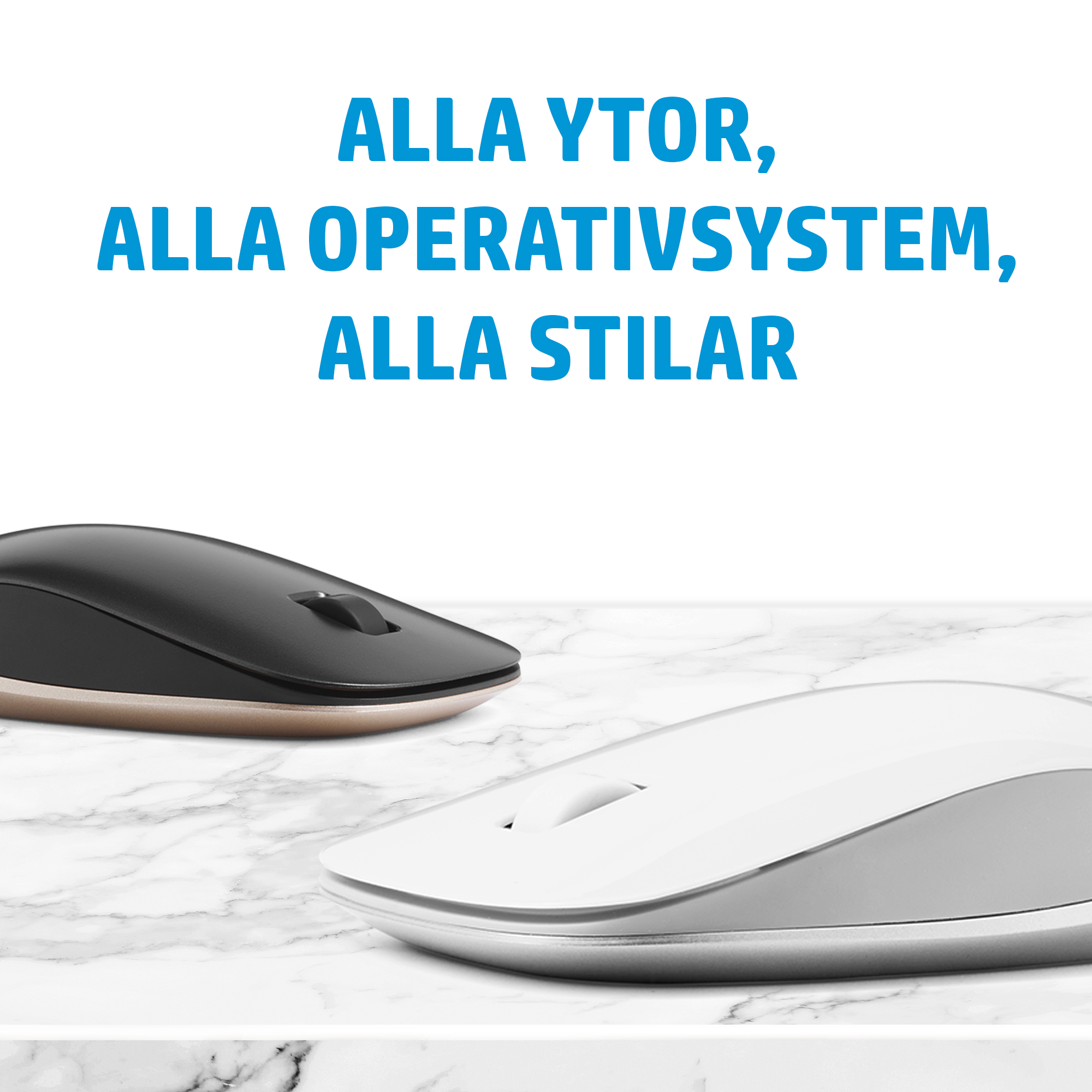 HP 410 Slim Bluetooth Mouse - Feature - Swedish