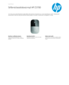 HP Z3700 Silver Wireless Mouse