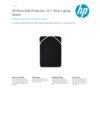 HP 14 ReversP Blk/Slv Sleeve