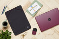 slide {0} of {1}, zoom in, HP Reversible Protective 15,6" Mauve Laptop Sleeve