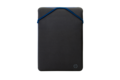 slide {0} of {1}, zoom in, HP Reversible Protective 15,6" Blue Laptop Sleeve