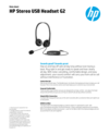 HP Stereo USB Headset G2 (English)