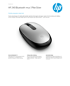 HP 240 Pike Silver Bluetooth Mouse