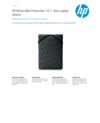 HP 14 ReversP Blk/Geo Sleeve