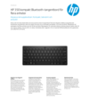 HP 350 Compact Multi-Device Bluetooth Keyboard
