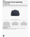 HP Everyday 14-inch Laptop Bag